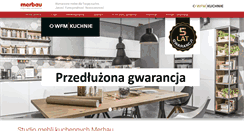 Desktop Screenshot of kuchniemerbau.pl